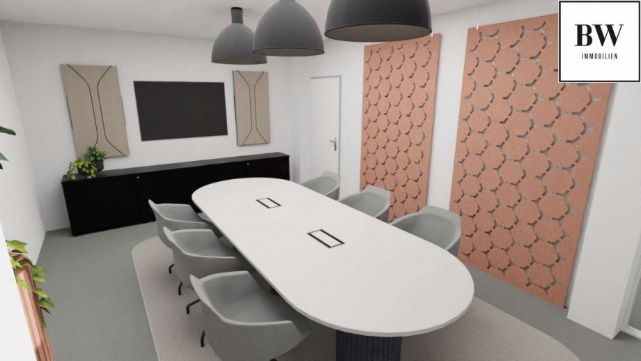 Rendering Besprechungsraum by ergotopia B�rofl�che Stuttgart