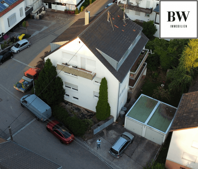 Luftbild des Hauses Etagenwohnung Filderstadt