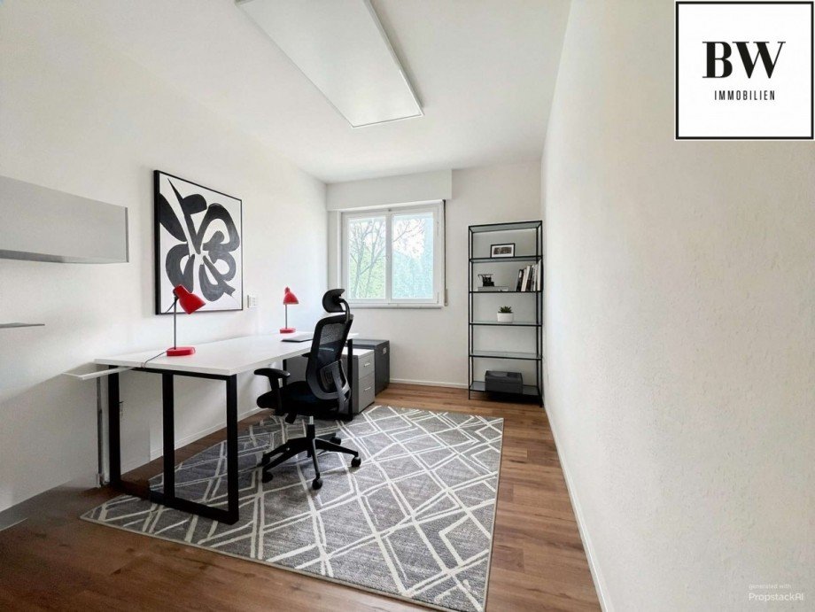 Hobbyraum/Arbeitszimmer - Einrichtungsbeispiel (KI generiert) Etagenwohnung Filderstadt