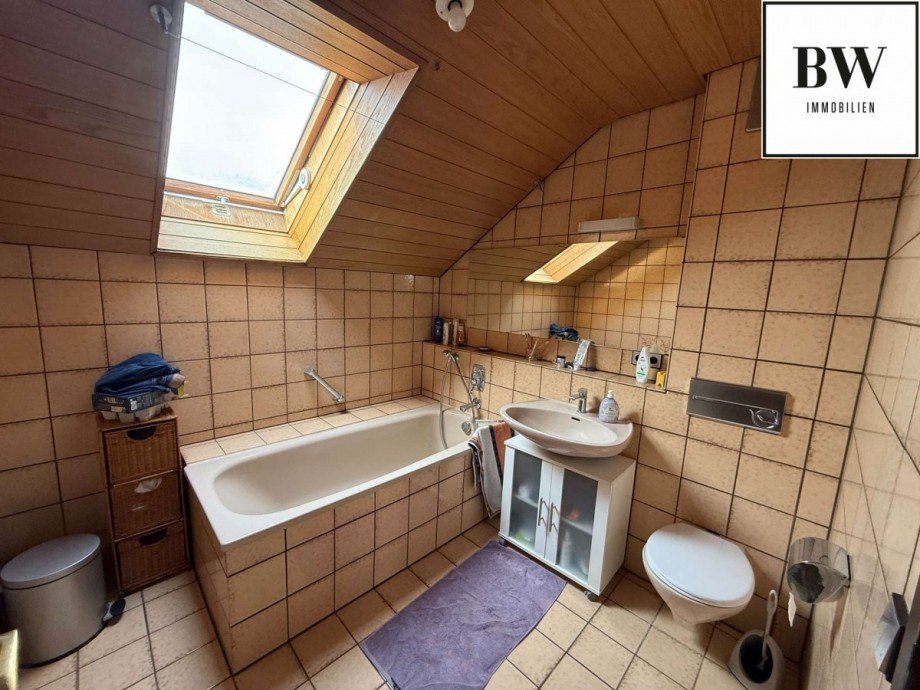 Badezimmer Dachgeschosswohnung Filderstadt